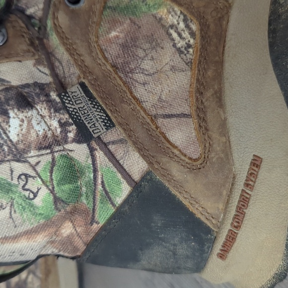 Danner dry mens 9  steadfast 8" realtree extra green camo EUC waterproof - Picture 6 of 8